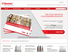 Tablet Screenshot of constructor.nl
