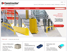 Tablet Screenshot of constructor.no
