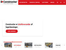 Tablet Screenshot of constructor.dk